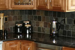 Backsplash tile and installation